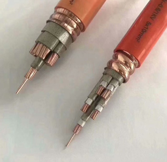 YTTW-0.6/1kV 銅芯軋紋銅護(hù)套無(wú)機(jī)礦物絕緣電纜